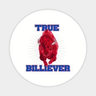 WNY Pride T-Shirt - Charging Football Buffalo - True Billiever Magnet